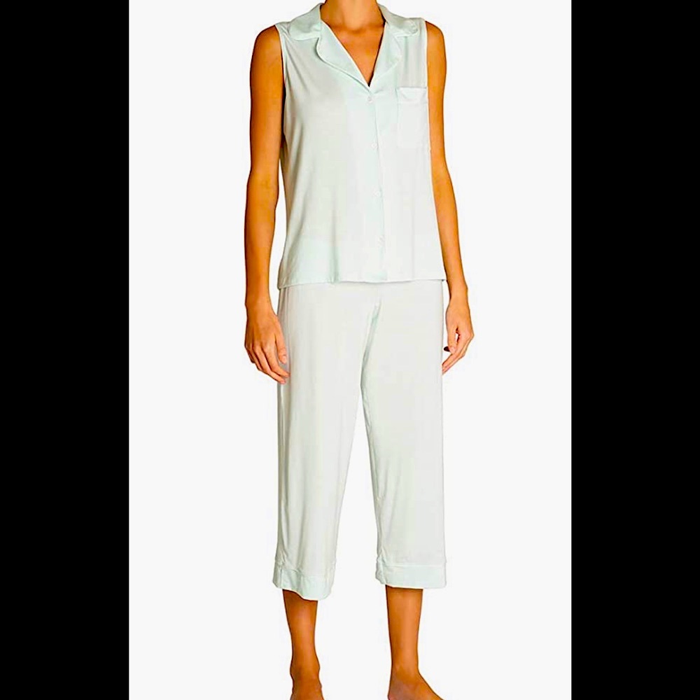 Eberjey Women's Gisele Sleeveless Cropped Pj Set